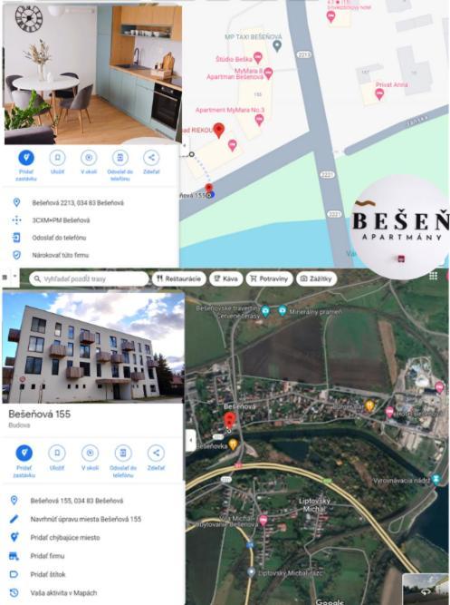 Apartman Nad Riekou Bešeňová エクステリア 写真